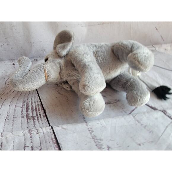 Elephant by Wildlife Artists 8” Plush Stuffed Animal - Picture 5 of 8